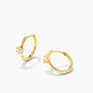 EUC Kendra Scott Jackie huggie hoops